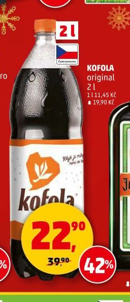 Kofola original 2 l