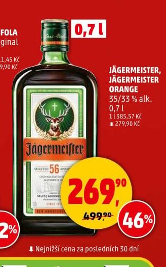 Jägermeister Orange 0,7 l