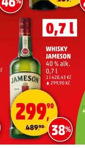 Whisky Jameson 40 % alk. 0,7 l - Penny Market akcniletaky.com