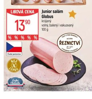Junior salám Globus