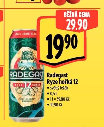 Radegast Ryze hořká 12