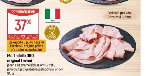 Mortadella ORO originál Levoni