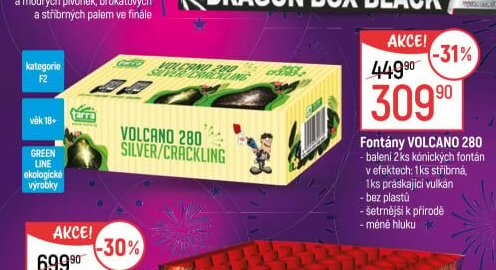Volcano 280 Silver/Crackling