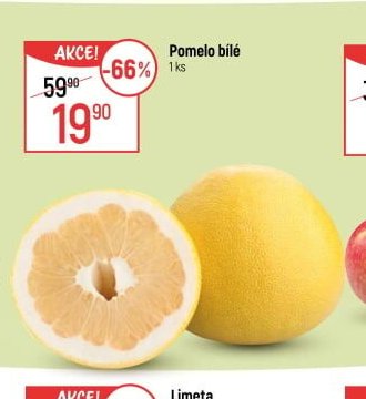 Pomelo bílé