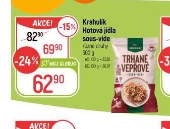 Krahulik Hotová jídla sous-vide
