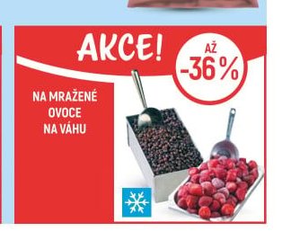 Mražená ovoce na váhu
