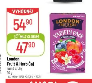 London Fruit & Herb Čaj