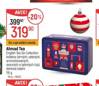 Ahmad Tea English Tea Six Collection