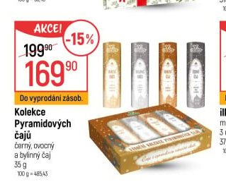 Kolekce Pyramidových čajů
