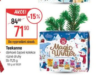 Teekanne dárkové čajové kolekce