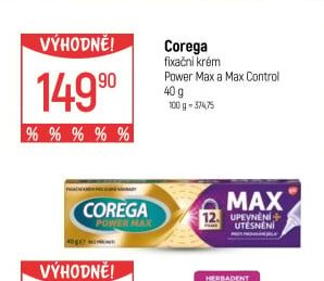 Corega fixační krém