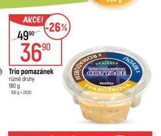 Trio pomazánek