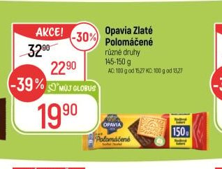 Opavia Zlaté Polomáčené