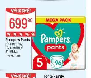 Pampers Pants dětské plenky - Globus akcniletaky.com