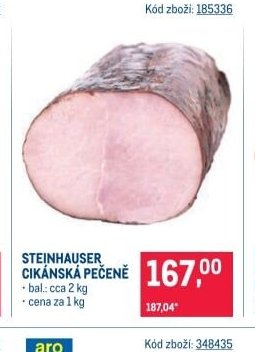 STEINHAUSER CIKÁNSKÁ PEČENĚ