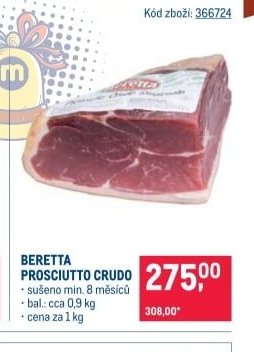 BERETTA PROSCIUTTO CRUDO