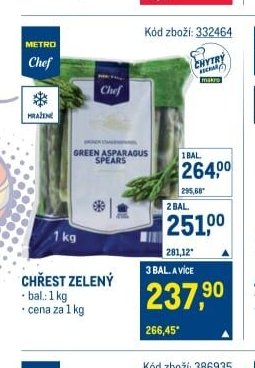 Chřest zelený
