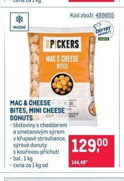 Mac & Cheese bites, Mini cheese donuts