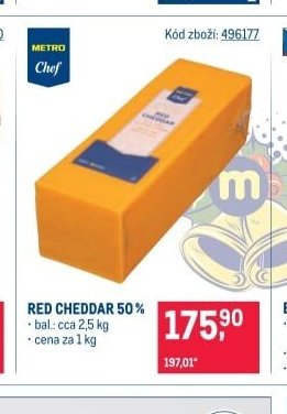 RED CHEDDAR 50%