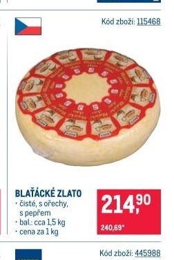 BLAŤÁCKÉ ZLATO