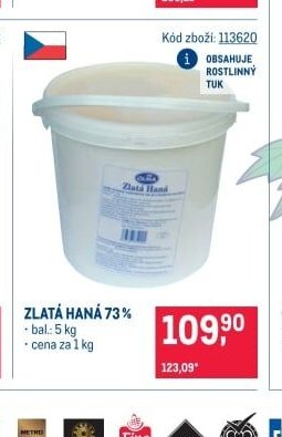 ZLATÁ HANÁ 73%