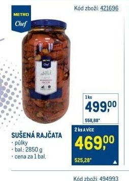 SUŠENÁ RAJČATA