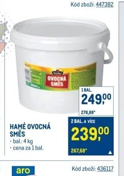 HAMÉ OVOCNÁ SMĚS