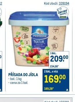 Přísada do jídla