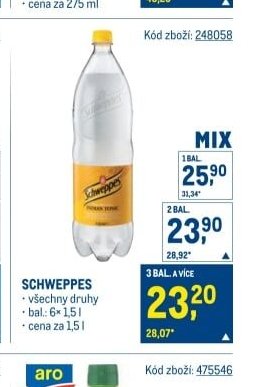 SCHWEPPES