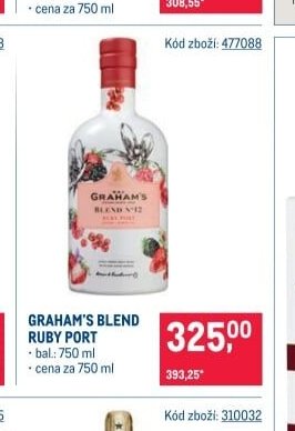 GRAHAM'S BLEND RUBY PORT