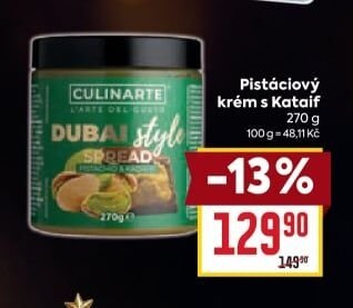Pistáciový krém s Kataif