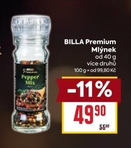 BILLA Premium Mlýnek