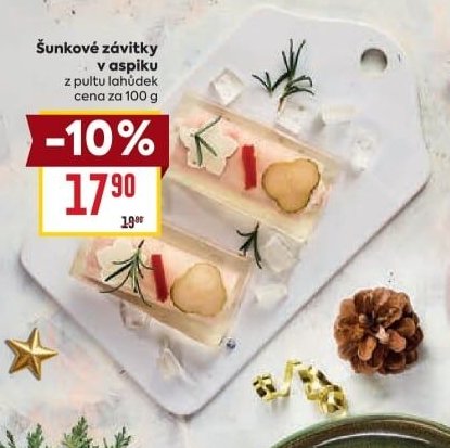 Šunkové závitky v aspiku - BILLA akcniletaky.com