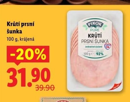 Krůtí prsní šunka