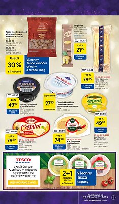 akční leták Tesco 27.12.2025-31.12.2025