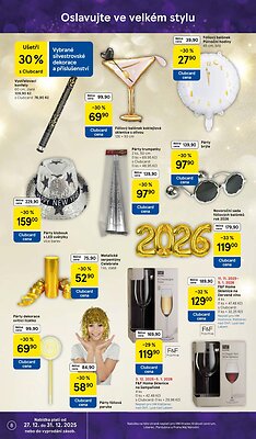 akční leták Tesco 27.12.2025-31.12.2025