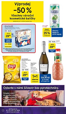 akční leták Tesco 27.12.2025-31.12.2025