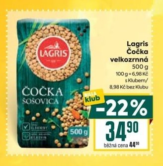 Lagris Čočka velkozrnná