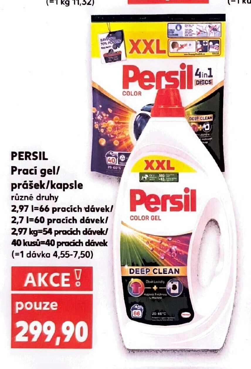 PERSIL Prací gel / prášek / kapsle
