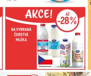 Čerstvé mléko