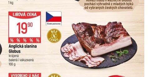 Anglická slanina Globus