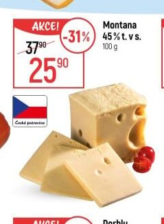 Montana 45 % t. v s.
