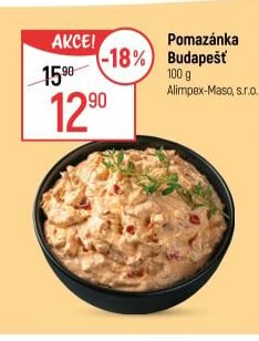 Pomazánka Budapešť