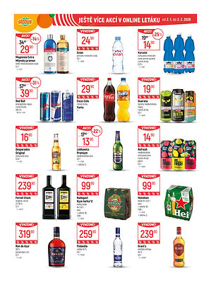 akční leták Globus 2.1.2025-6.1.2025