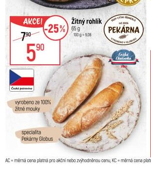 Žitný rohlík