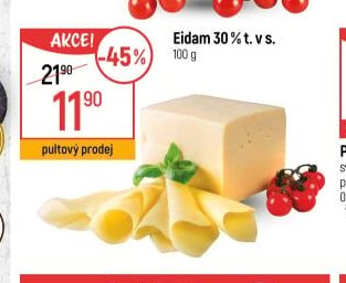 Eidam 30% t. v s.