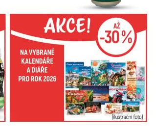 Na vybrané kalendáře a diáře pro rok 2026
