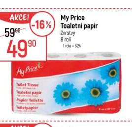My Price Toaletní papír