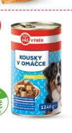 VÁŠ VÝBĚR Konzerva pro psy