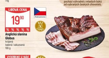 Anglická slanina Globus